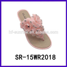 Pink flower ladies slippers cheap woman slipper slipper for woman cheap woman slipper